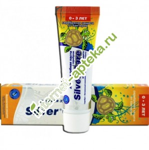 Сильвер Кейр Зубная паста с серебром Экологичная защита 0-3 лет 30 мл Silver Care