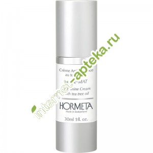 Hormeta HormeMat Крем для лица матирующий с эфирным маслом чайного дерева 30 мл Anti-shine cream with tea tree oil Ормета ОрмеМат (Н01427)