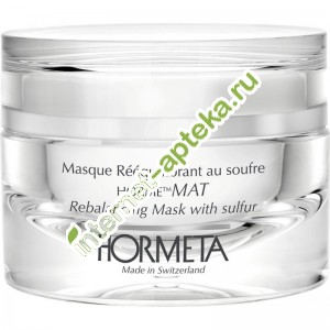 Hormeta HormeMat Маска для лица с серой нормализующая 50 мл Rebalancing mask with sulfur Ормета ОрмеМат (Н33104)