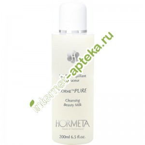 Hormeta HormePure Молочко для снятия макияжа 200 мл Cleansing beauty milk Ормета ОрмеПюр (Н21101)