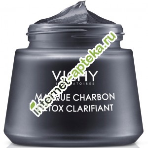 Виши Минерал Маскс Маска-детокс для лица с древесным углем 75 мл Vichy Mineral Masks Masque Charbon Detox Clarifiant