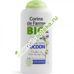 Корин Де Фарм БИО Крем-гель для душа Релакс с фиалкой 300 мл (40814) Corine De Farme BIO Organic Shower cream Relax