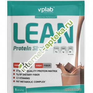 Vplab Лин протеин шейк со вкусом шоколада порошок 750 г. Lean Protein Shake (ВП Лаб)