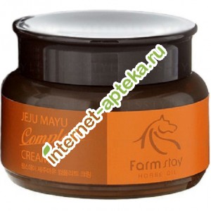 ФармСтей Крем для лица с лошадиным маслом 100 мл FarmStay Jeju Mayu Complete Cream (9771696)
