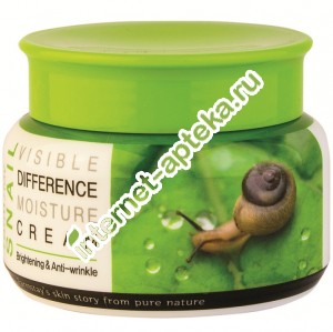 ФармСтей Крем для лица увлажняющий с муцином улитки 100 мл FarmStay Snail Visible Difference Moisture Cream (30538983)