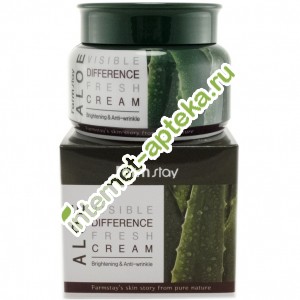 ФармСтей Крем для лица увлажняющий с экстрактом алоэ 100 мл FarmStay Aloe Visible Difference Fresh Cream (30539003)