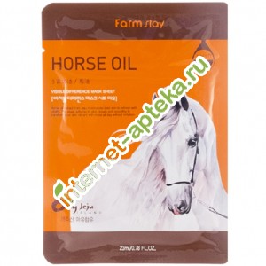         23  FarmStay Visible Difference Mask Sheet Horse Oil (6651041)