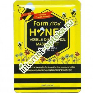         23  FarmStay Visible Difference Mask Sheet Honey (6651454)