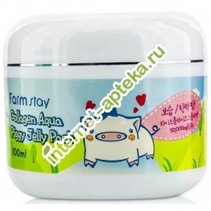  -       100  FarmStay Collagen Aqua Piggy Jelly Pack (954308)