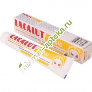 Lacalut Зубная паста Бейсик Basic Цитрус 75 мл (Лакалют)