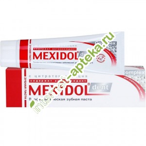 Мексидол Дент Зубная паста Комплекс 100 г. Mexidol