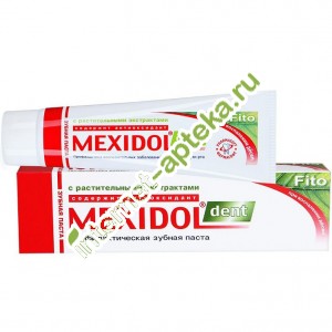 Мексидол Дент Зубная паста Фито 100 г. Mexidol