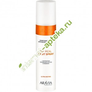 Aravia Professional Спрей Очищающий против вросших волос с экстрактом тропических фруктов и энзимами Tropical Fruit Sprayl 250 мл (А1071) Аравия