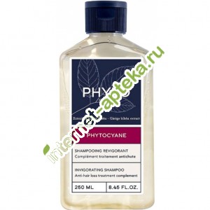Фитосольба ФИТОЦИАН Шампунь для волос укрепляющий 250 мл Phytosolba Phytocyane Shampoo PHYTO (Р10039)
