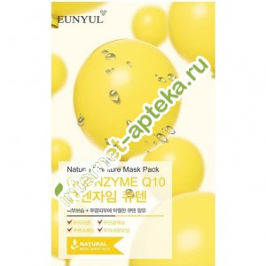 Eunyul Маска Тканевая С коэнзимом Q10 22 мл Eunyul Natural Moisture Mask Pack Coenzyme Q10 (402104)