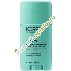 Корфф Пьюрифаин Крем-стик для лица Очищающий 40 мл Korff Purifying Cleansing Face Stick (KO0523)