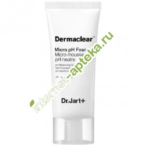 Доктор Джарт Гель-Пенка для умывания и глубокого очищения кожи PH 5.5 30 мл Dr. Jart+ Dermaclear Micro PH Foam (DC17-30B)