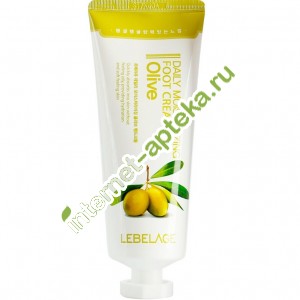 Лебелейдж Крем для ног увлажняющий с экстрактом оливы 100 мл Lebelage Daily Moisturizing Olive Foot Cream 100 ml (113012)