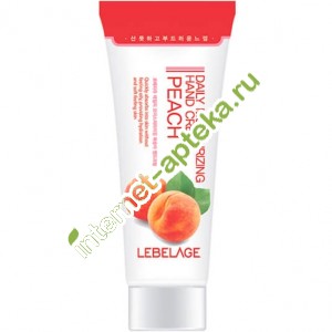         100  Lebelage Daily Moisturizing Peach Hand Cream 100 ml (564206)