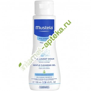 Мустела Бебе Гель для купания Мягкий 100 мл Mustela Bebe (м707) Мустела Бебе Гель для купания Мягкий 100 мл Mustela Bebe (м707)