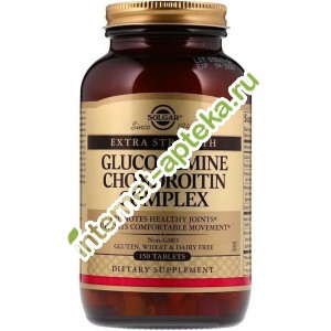 Солгар Глюкозамин-Хондроитин Комплекс 150 таблеток Solgar glucosamine chondroitin complex