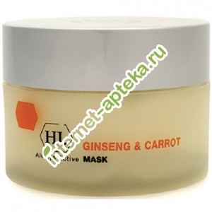 Холи Ленд Женьшень и Морковь Маска питательная освежающая подтягивающая 250 мл (719083) Holy Land Ginseng and Carrot Mask
