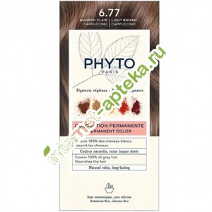 Фитосольба ФИТОКОЛОР 6.77 Краска для волос Светлый каштан - капучино Phytosolba Phyto Color PHYTO (РH10010A99926)