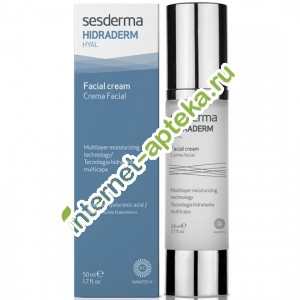 Сесдерма Гидрадерм Гиал Крем для лица Увлажняющий 50 мл Sesderma Hidraderm Hyal Facial cream (40000145)