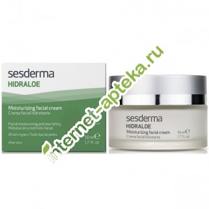 Сесдерма Гидроалое Крем для лица Увлажняющий 50 мл Sesderma Hidraloe Moisturizing facial cream (40000279)