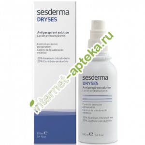Сесдерма Драйсес Лосьон-антиперспирант 100 мл Sesderma Dryses Body Antipersperant solution (40000207)