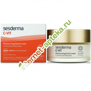 Сесдерма С-Вит Крем для лица Увлажняющий 50 мл Sesderma C-VIT Moisturizing facial cream (40002442)