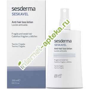 Сесдерма Сескавел Лосьон от выпадения волос 200 мл Sesderma Seskavel Anti-hair loss lotion (40000155)