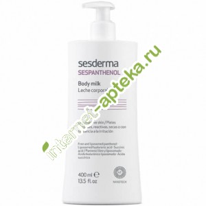 Сесдерма Сеспантенол Молочко для тела восстанавливающее 400 мл Sesderma Sespanthenol Body milk (40003917)