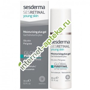 Сесдерма Сесретиналь Гель для лица интенсивный увлажняющий 30 мл Sesderma Sesretinal Young Skin Moisturizing gel plus (40003559)