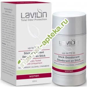 Хлавин Лавилин ТОП Дезодорант-стик Для женщин 72 часа 60 мл Hlavin Lavilin Total Odor Protection (TOP) Women Stick Deodorant 72h (4098)