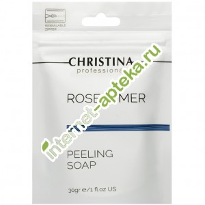 Christina Rose de Mer Мыло пилинговое Rose de Mer Peeling Soap 30 г. (Кристина) К819