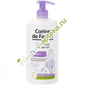 Корин Де Фарм Гель для интимной гигиены C пребиотиками 250 мл (40834) Corine De Farme Intimate gel protect