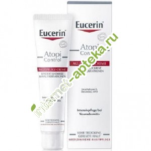 Эуцерин Атопиконтроль Крем успокаивающий для взрослых, детей и младенцев 40 мл Eucerin Atopicontrol (63174)