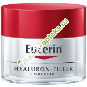 Эуцерин Гиалурон Филлер + Волум-Лифт Крем для лица дневной уход для сухой кожи 50 мл Eucerin Hyaluron Filler + Volume-lift (89758)