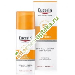 Эуцерин Сенситив Протект Гель-крем солнцезащитный для проблемной кожи SPF50+ 50 мл Eucerin Sensitive Protect (69767)