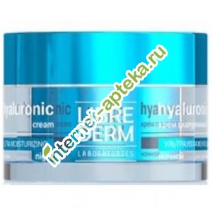 Либридерм Гиалуроновый крем для лица ночной Eco-refill ультраувлажняющий для сухой кожи 50 мл Librederm Hyaluronic Eco-refill moisturizing night cream (Л09123)