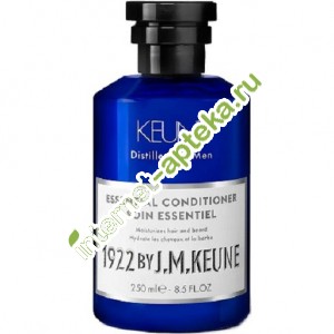 Кене Кондиционер для волос и бороды Универсальный Для мужчин 250 мл Keune Distiller for Men Essential Conditioner Shampoo 1922 by J.M.KEUNE (21817)