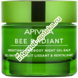 Апивита Би Рэдиэнт Гель-бальзам Ночной Разглаживающий и обновляющий 50 мл Apivita Bee Radiant Peony Night (G74272)