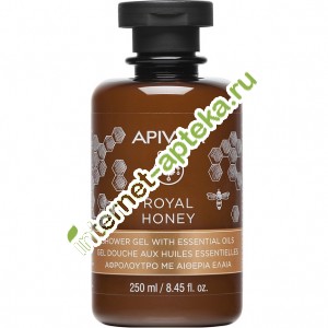 Апивита Королевский мед Гель для душа С эфирными маслами 250 мл Apivita Royal Honey Shower Gel (G73220)