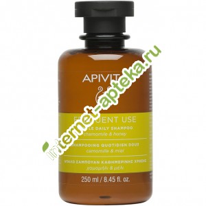 Апивита Шампунь для частого использования С ромашкой и медом Мягкий 250 мл Apivita Shampoo Gentle Daily (G79352)