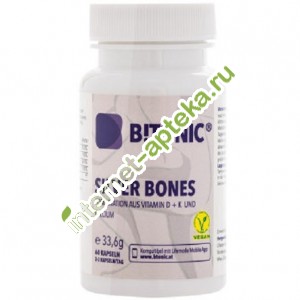 B Tonic Сильвер Бонес 574 мг 60 капсул B Tonic Silver Bones
