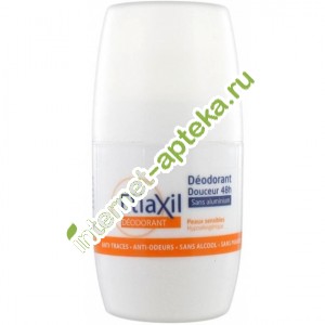 Этиаксил Дезодорант для чувствительной кожи Роликовый Без солей алюминия 50 мл Etiaxil Deodorant Douceur 48h Sans aluminium (ET0659)