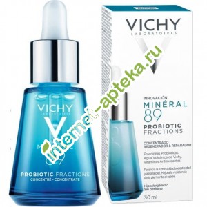 Виши Минерал 89 Cыворотка-концентрат для лица Укрепляющая и восстанавливающая 30 мл Vichy Mineral 89 (V365300)