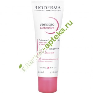 Биодерма Сенсибио Крем Легкий для чувствительной кожи Defensive 40 мл Bioderma Sensibio Light (28694)