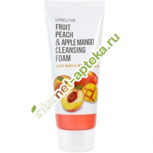          100  Lebelage Fruit Peach Applei Cleansing Foam 100 ml (373588)